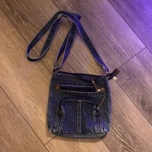 Denim Crossbody Bag